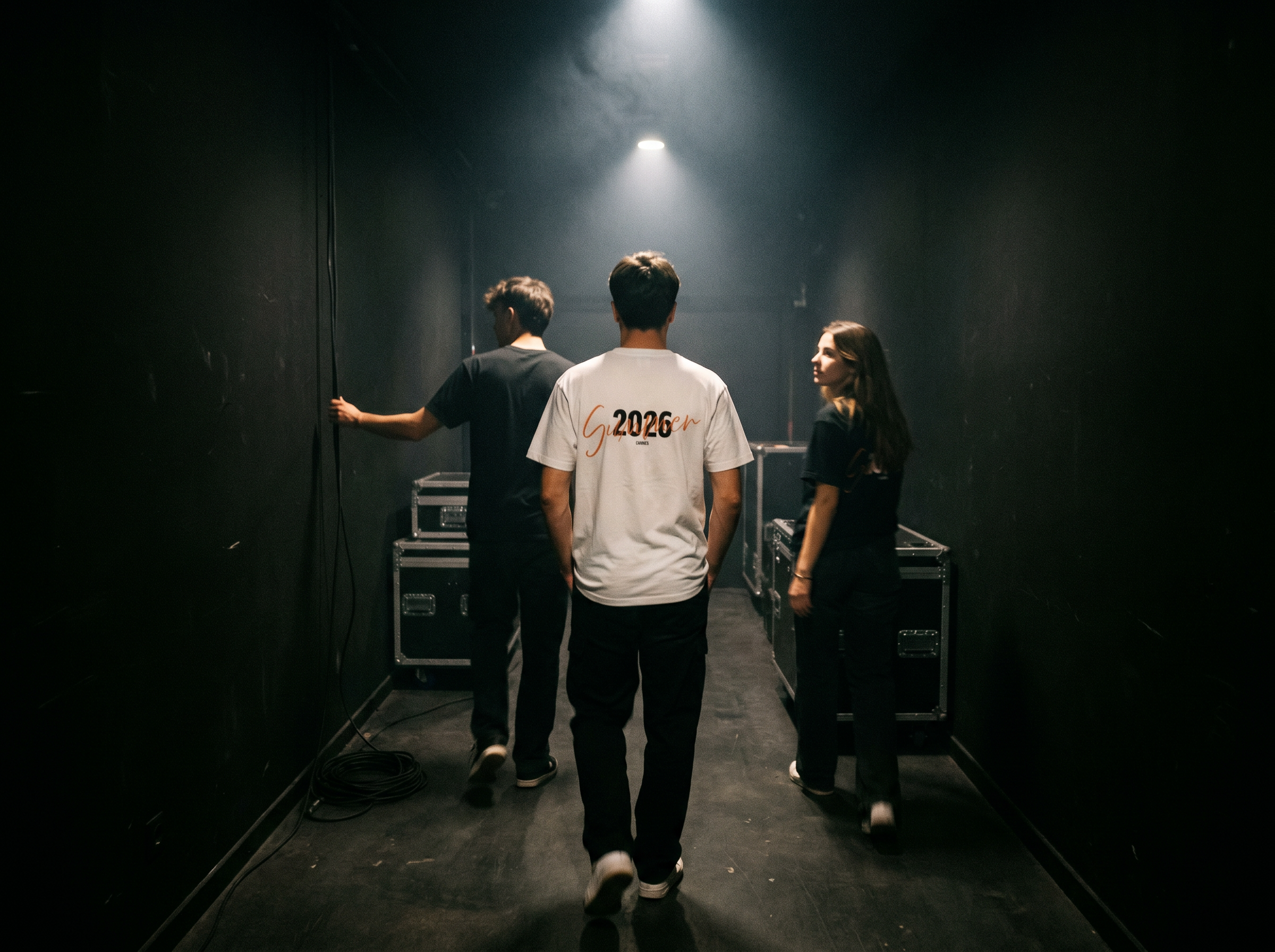 The Morning After — backstage